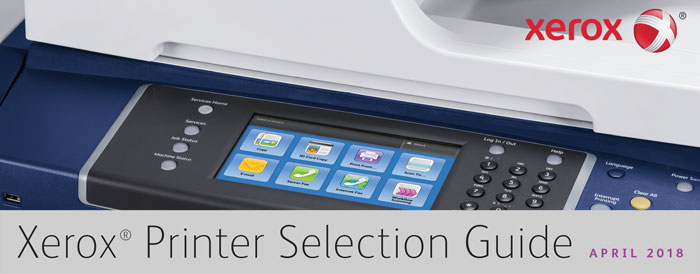 Xerox printer selection guide